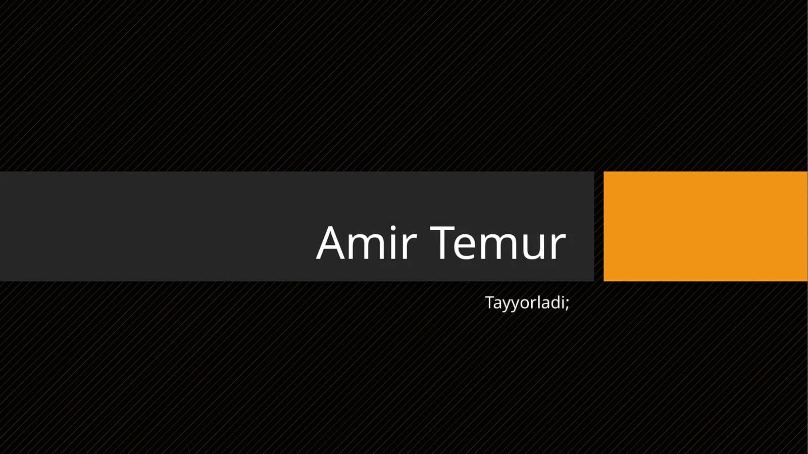 Amir Temur