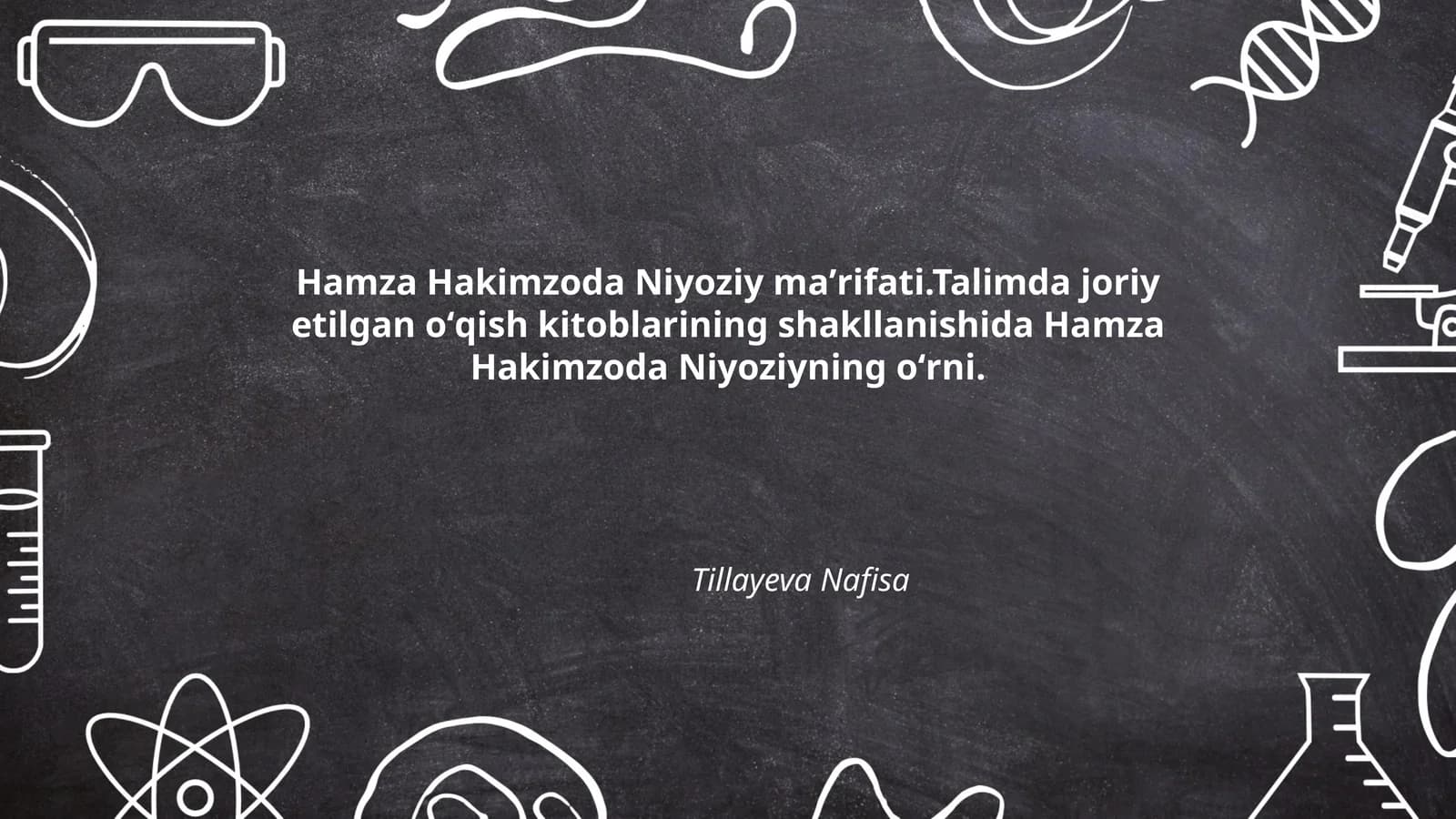 Hamza Hakimzoda Niyoziyning maʼrifiy-pedagogik qarashlari