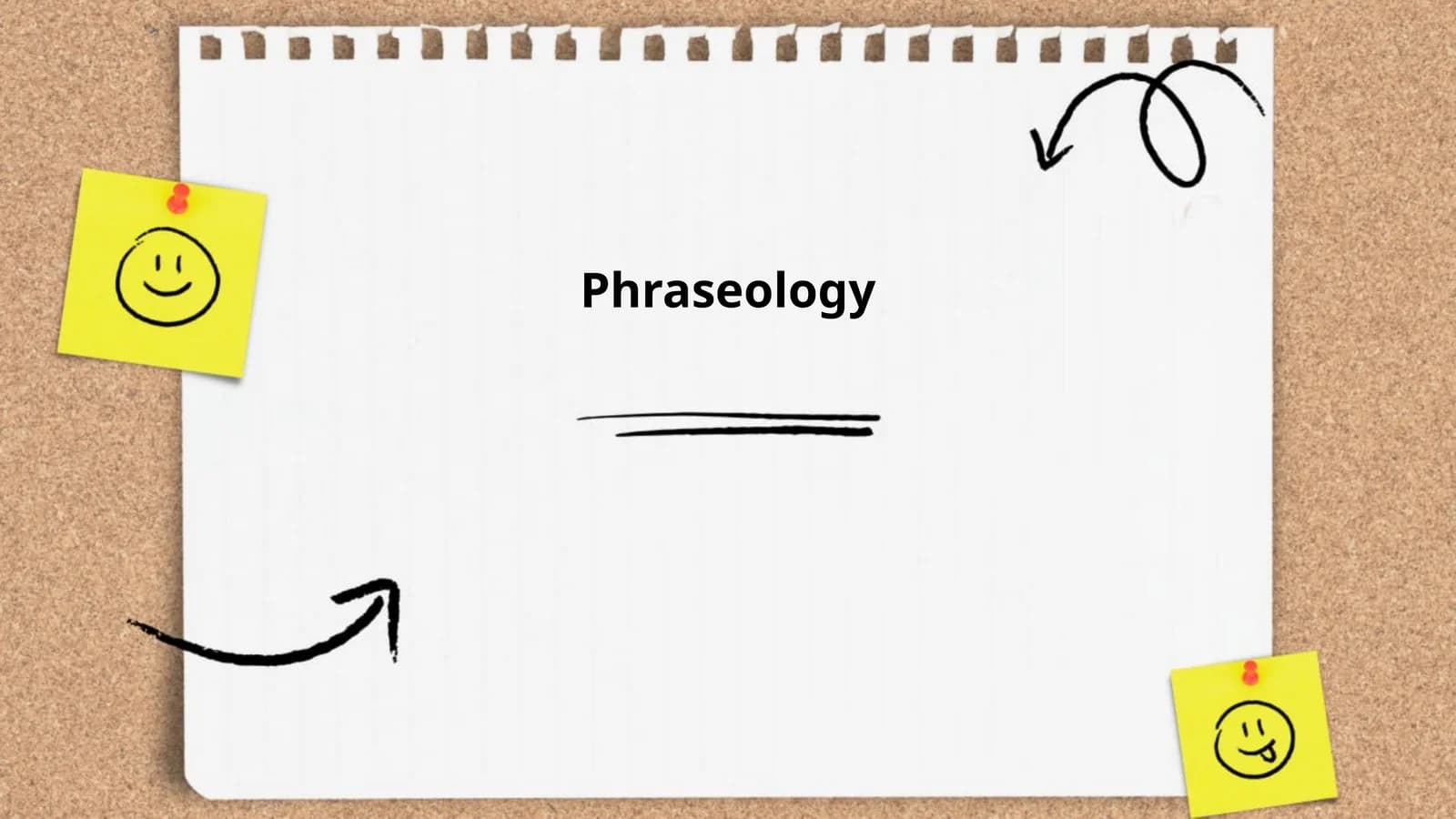 Phraseology