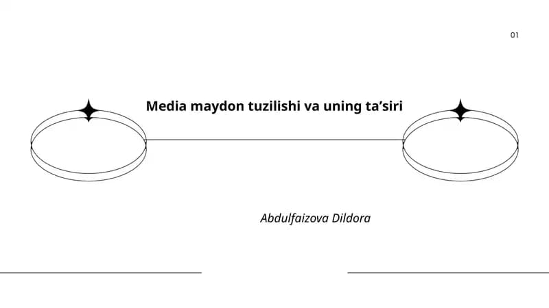 Media maydon tuzilishi va uning taʼsiri