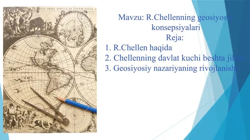 R.Chellenning geosiyosiy konsepsiyalari