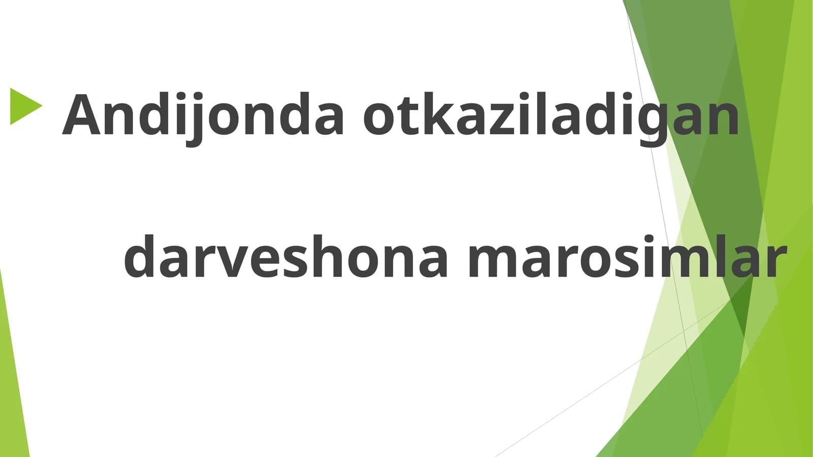 Darveshona marosimlari