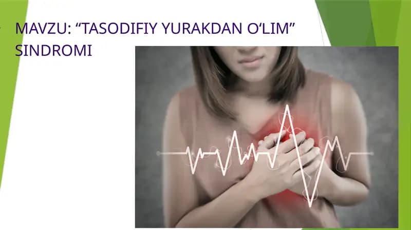 Tasodifiy yurakdan oʻlim sindromi