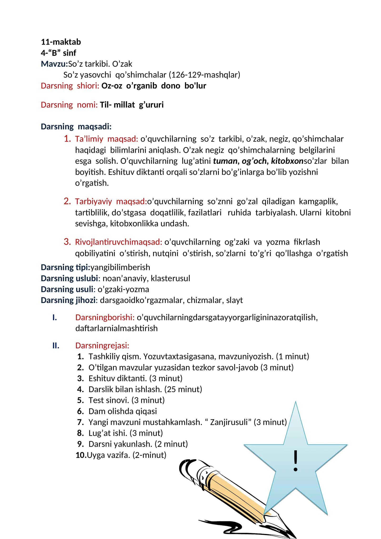 So’z tarkibi
