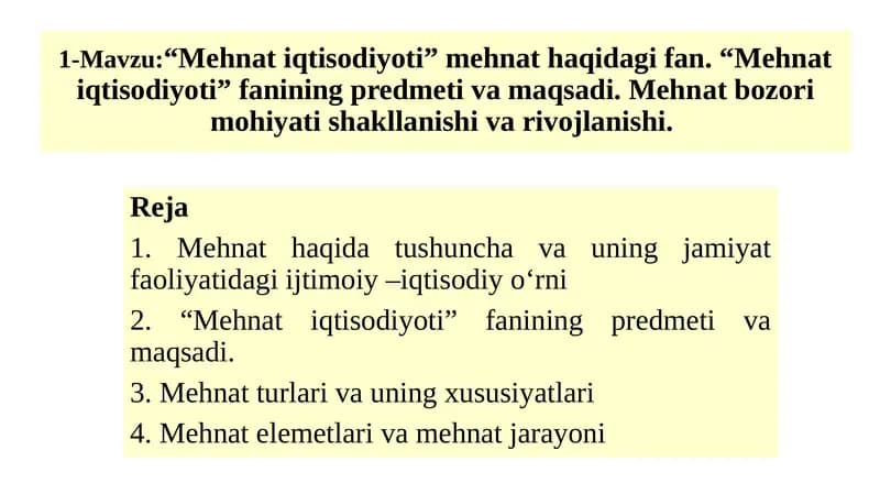 Mehnatiqtisodiyoti