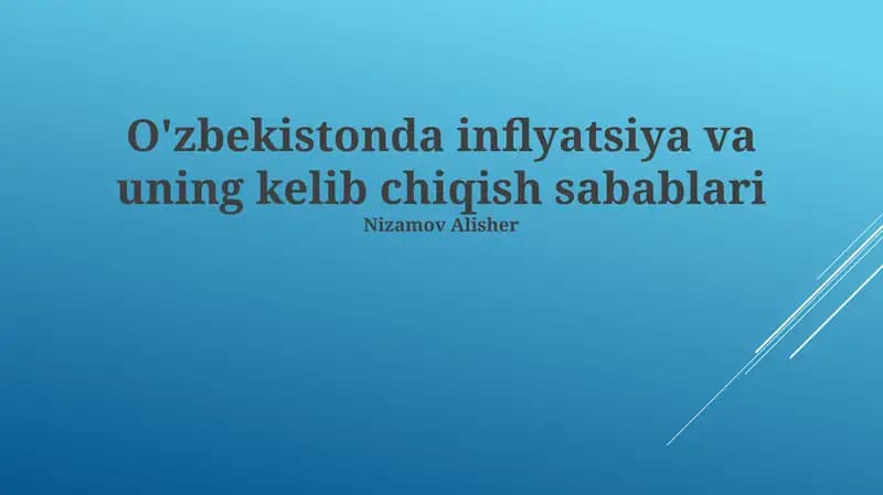 Talab tomon inflyatsiyasi