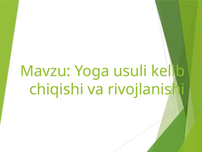 Yoga