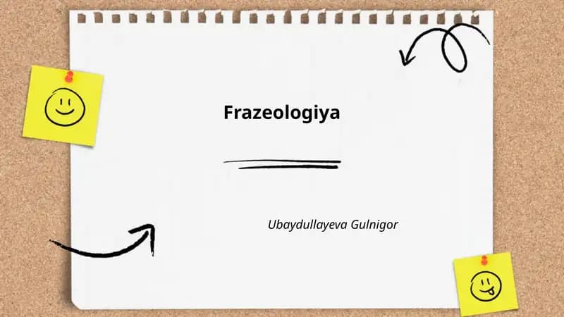 Frazeologiya