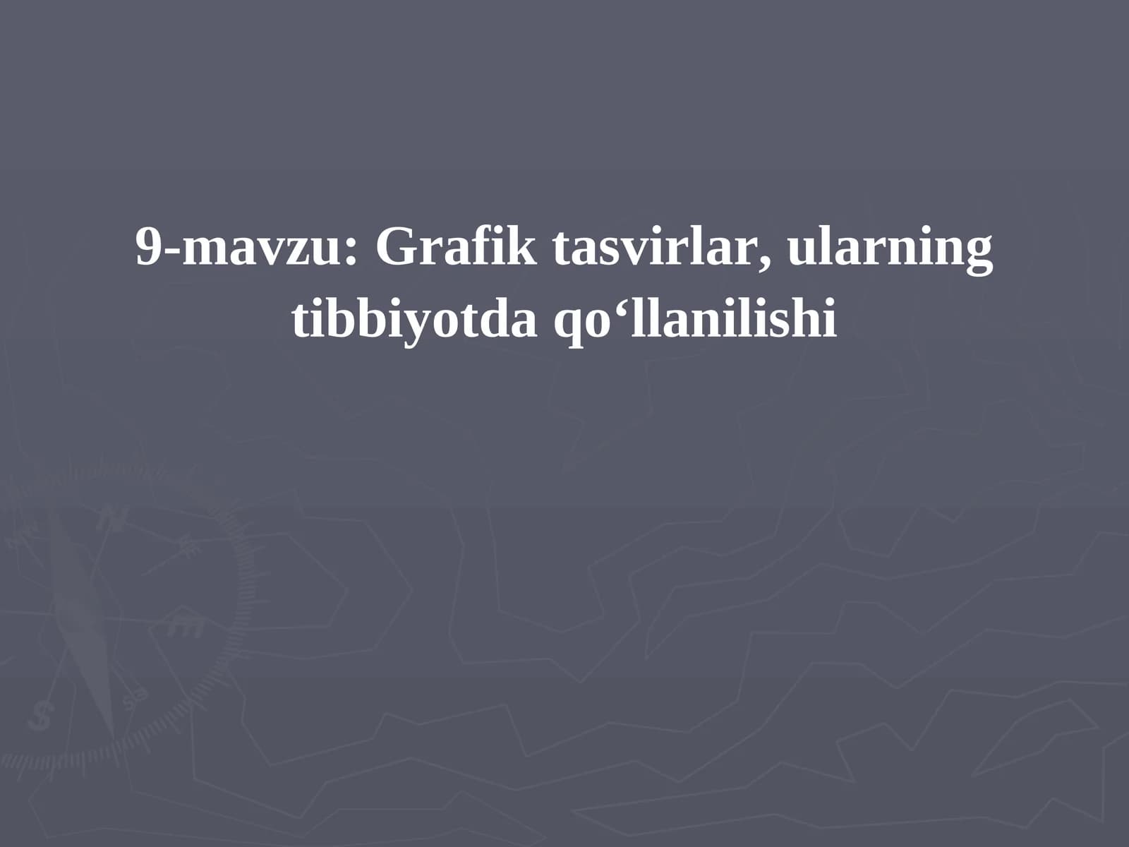 Grafik tasvirlar, ularning tibbiyotda qo‘llanilishi