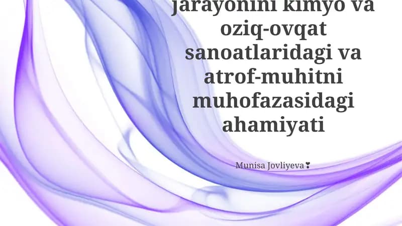 Koagulyatsiya va Oziq-ovqat Sanoati