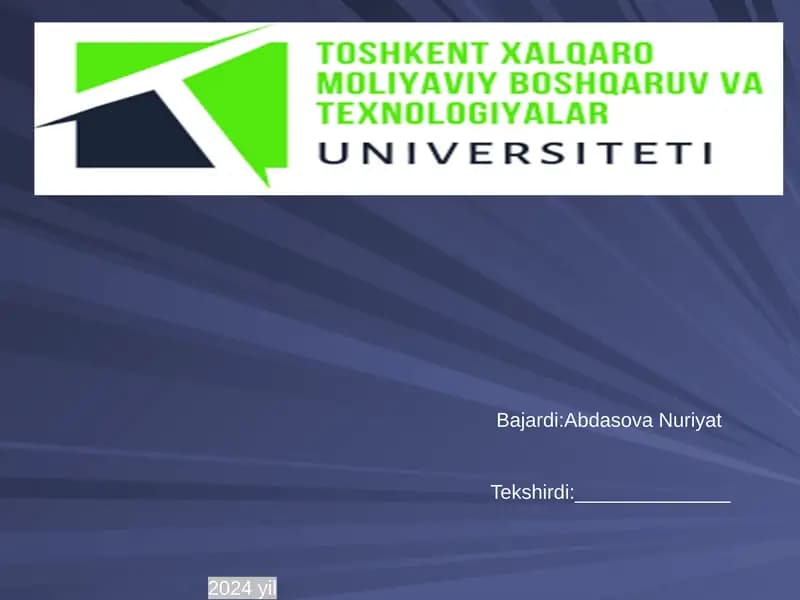 Ma’naviy – ahloqiy tarbiyaning mohiyati va mazmuni
