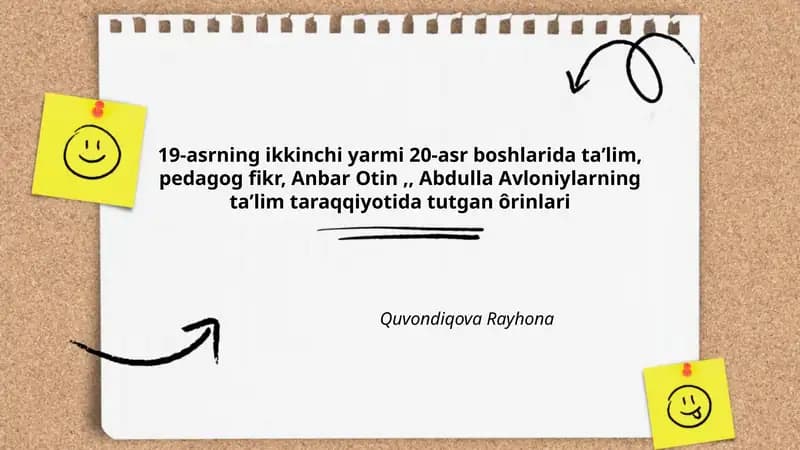 Markaziy Osiyoda taʼlimning ijtimoiy-siyosiy sharoiti