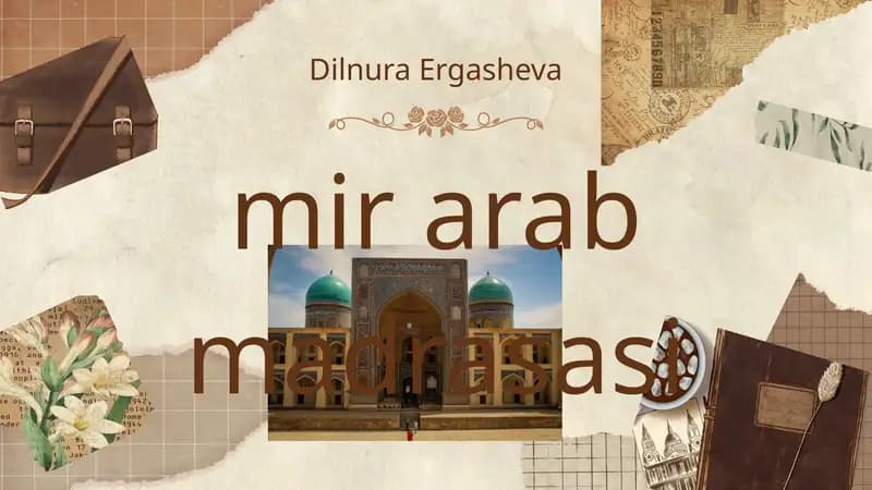 Mir Arab madrasasi