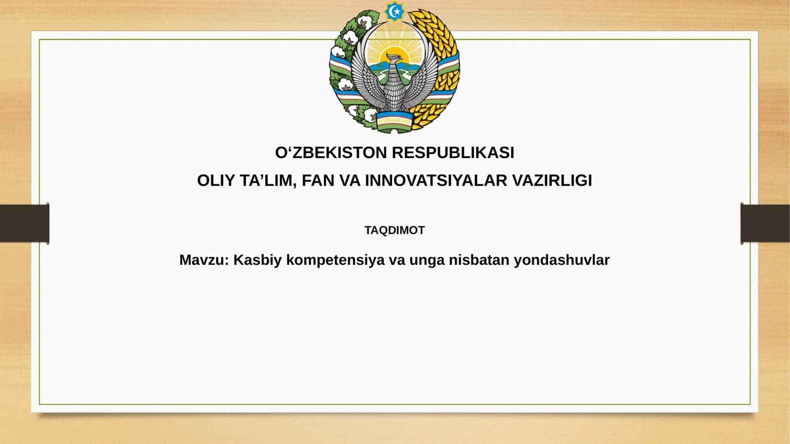 Kasbiy kompetentlik: Ta'rif va turlari