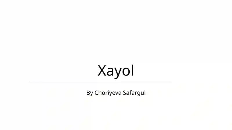 Xayol