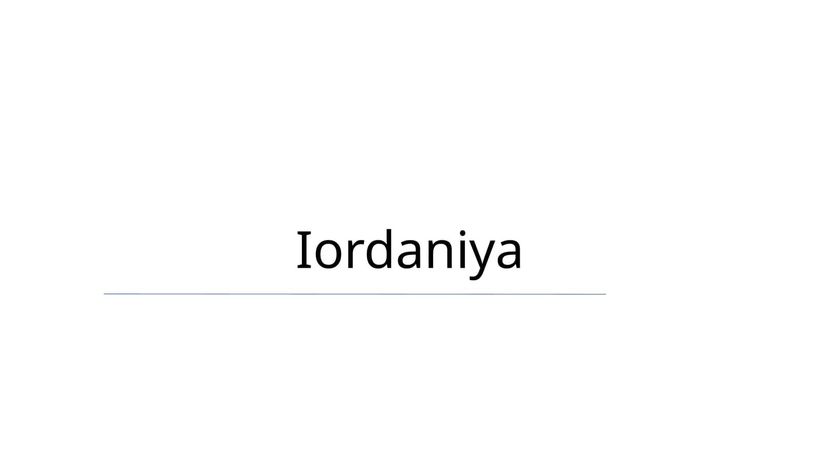 Arxeologik topilmalar Iordaniyada
