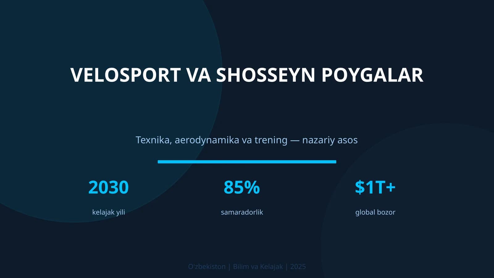 Velosport va shosseyn poygalar