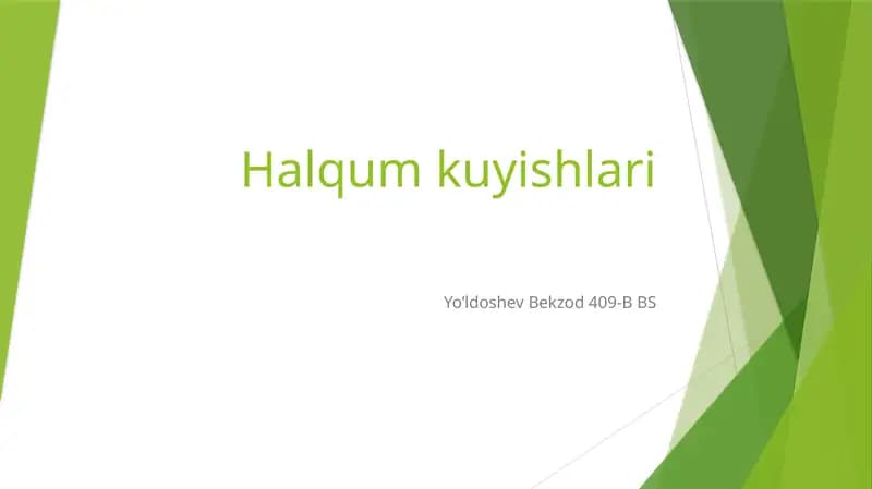 Halqum kuyishlari