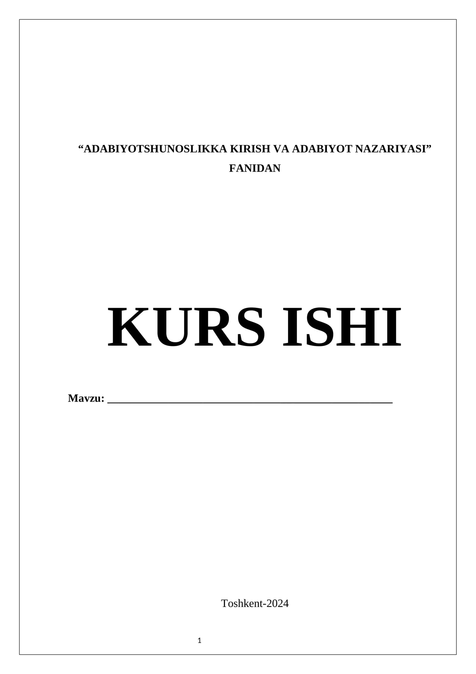 BADIIY IJOD TUSHUNCHASI