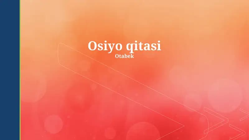 Osiyo qitasi