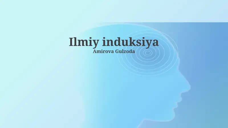 Ilmiy induksiya
