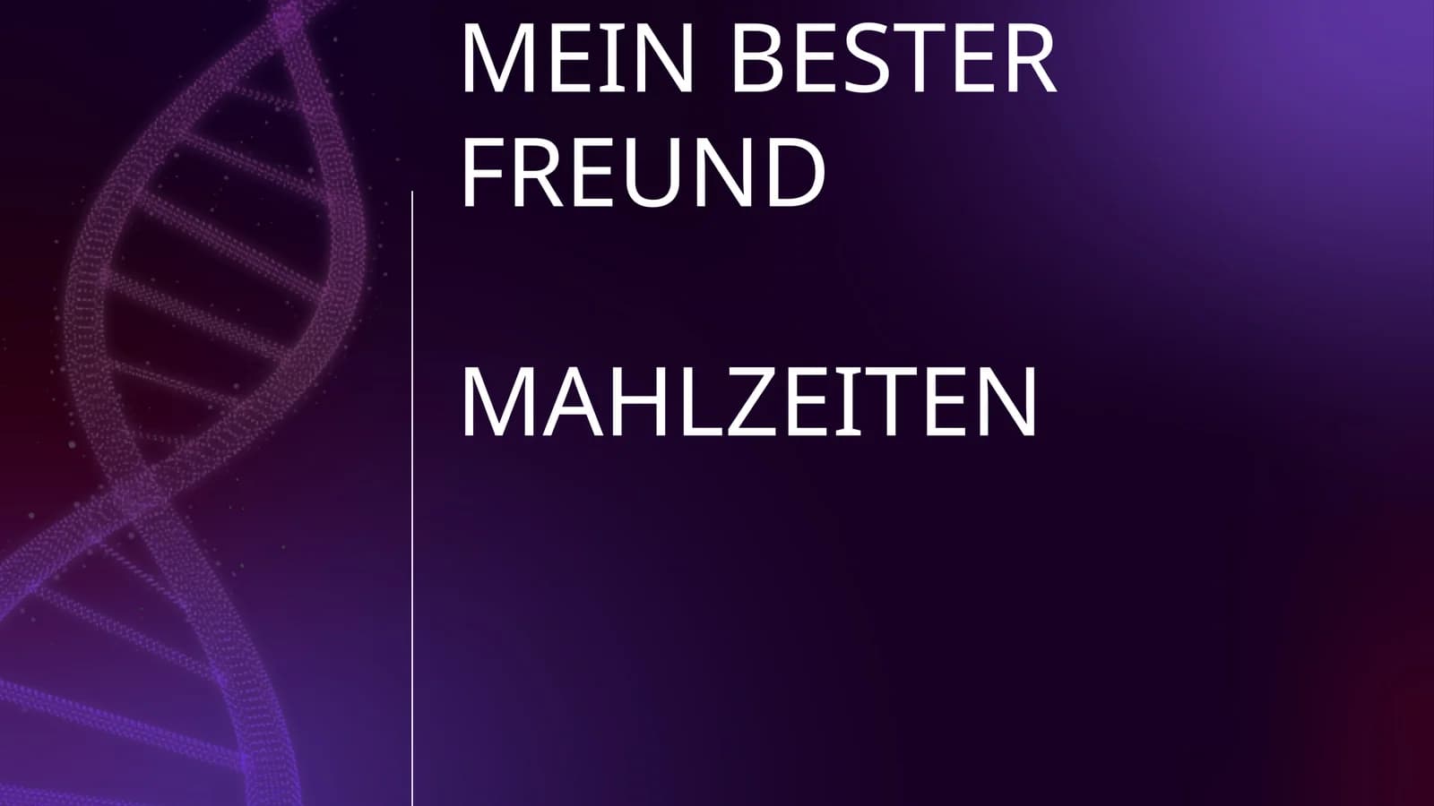 MEIN BESTER FREUND
