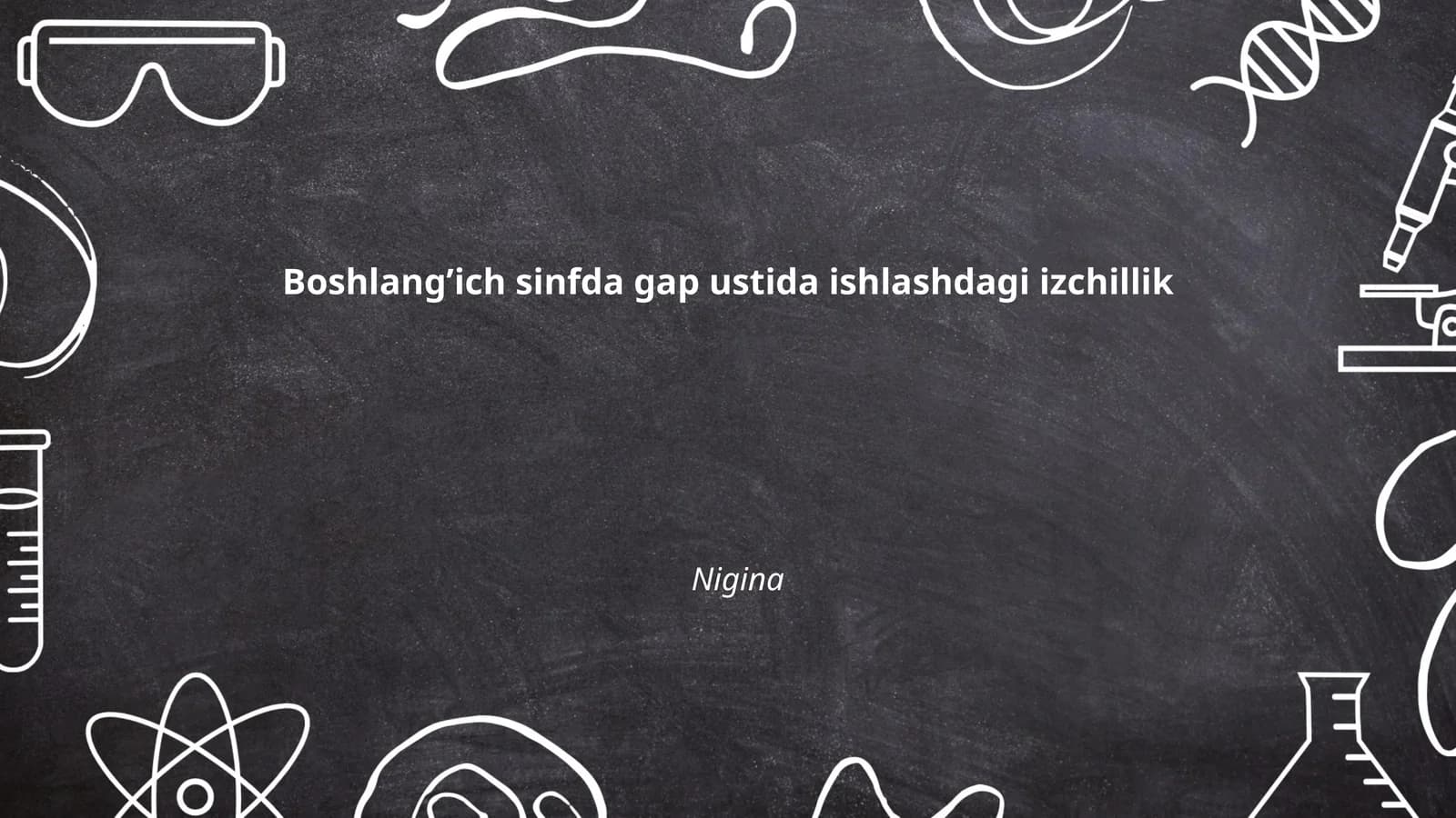 Gap ustida ishlashdagi izchillik