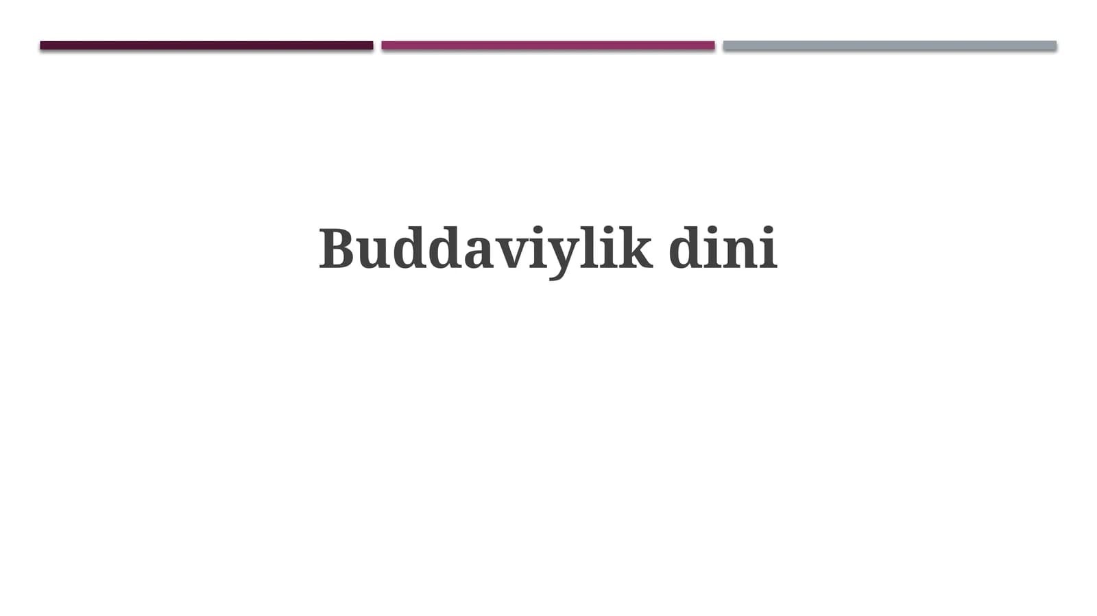 Buddaviylikdini