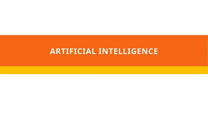 Artificial intelligence