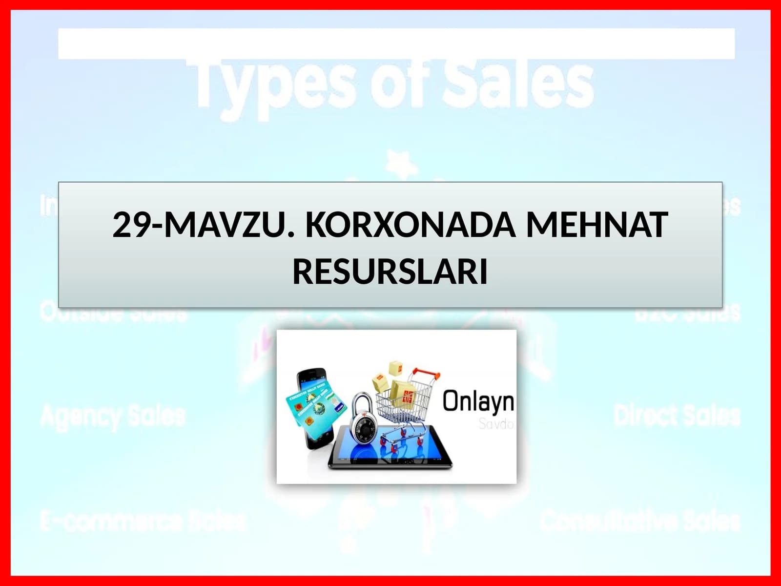 MEHNAT RESURSLARI
