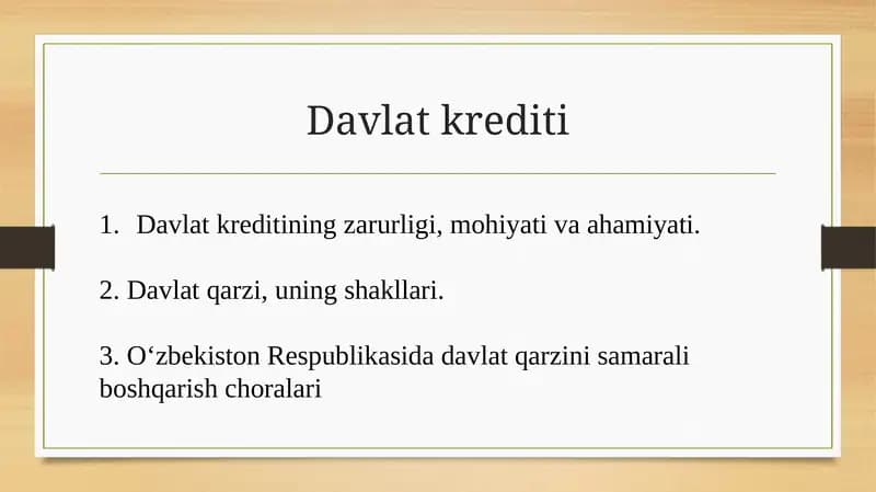Davlatkrediti