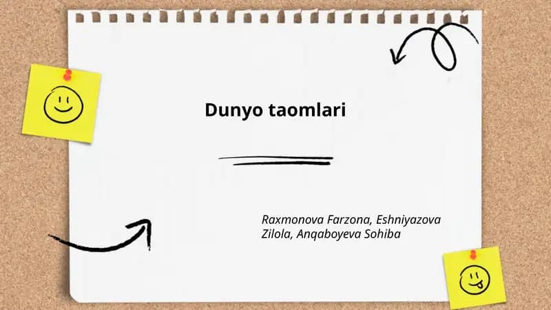 Dunyo taomlari