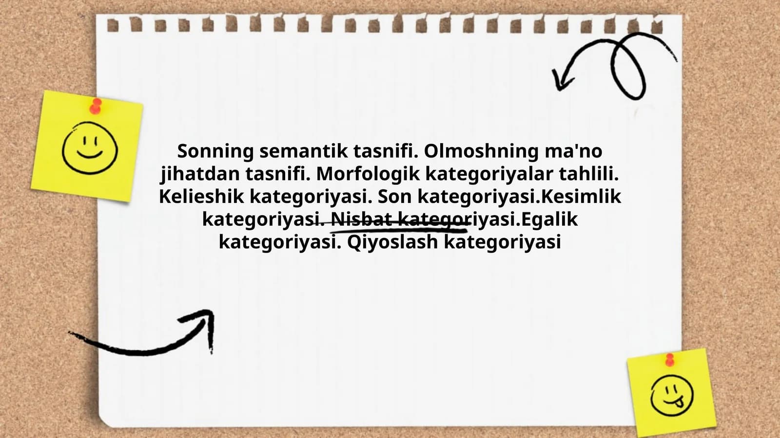 Sonning semantik tasnifi