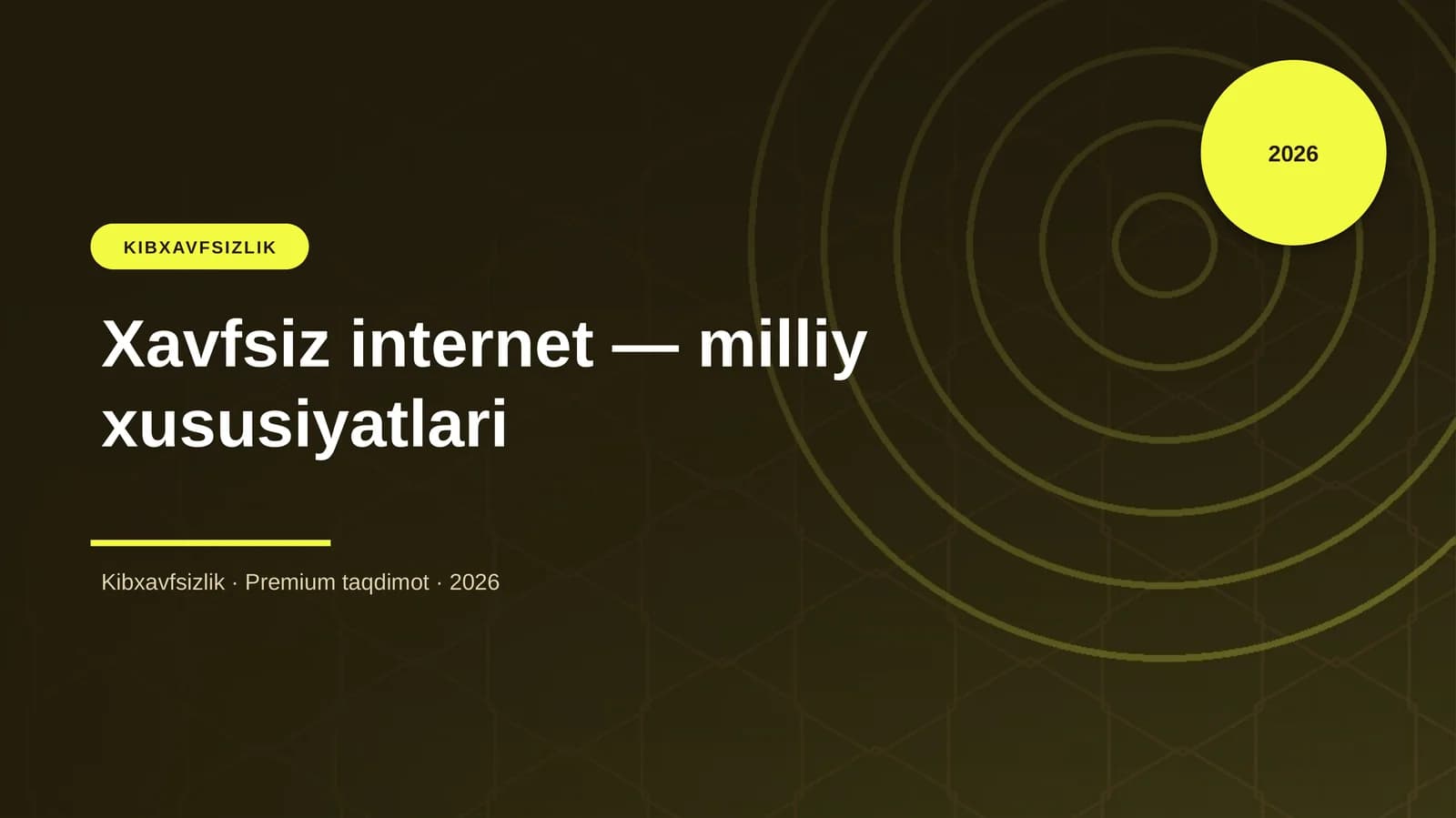 Xavfsiz internet — milliy xususiyatlari