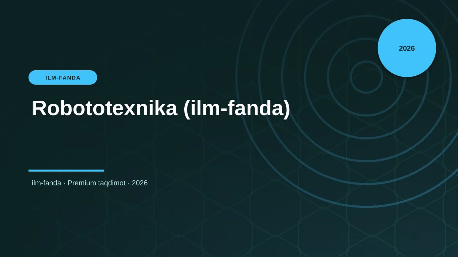 Robototexnika (ilm-fanda)