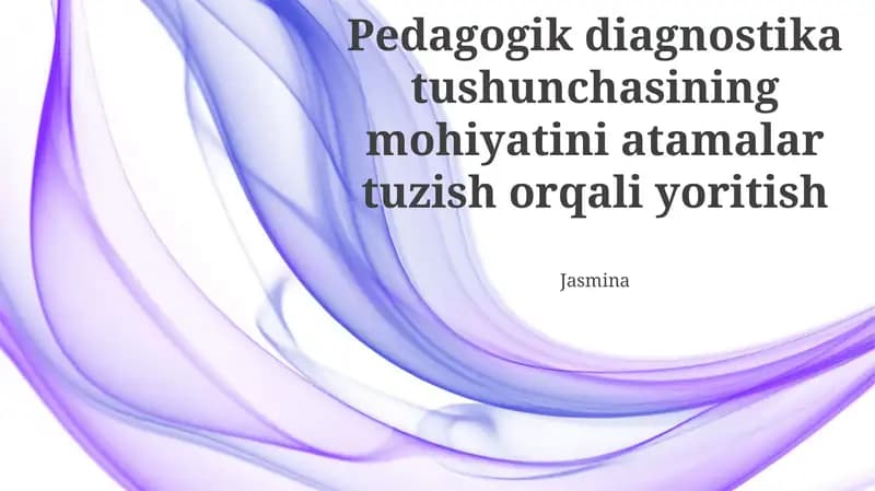 Pedagogik diagnostika