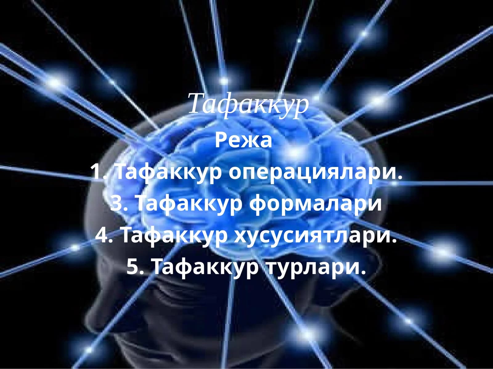 Тафаккур