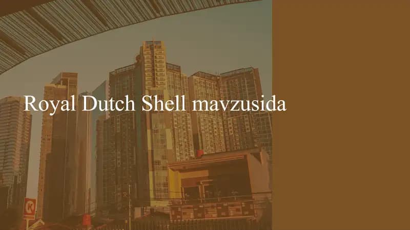 Royal Dutch Shell kompaniyasi