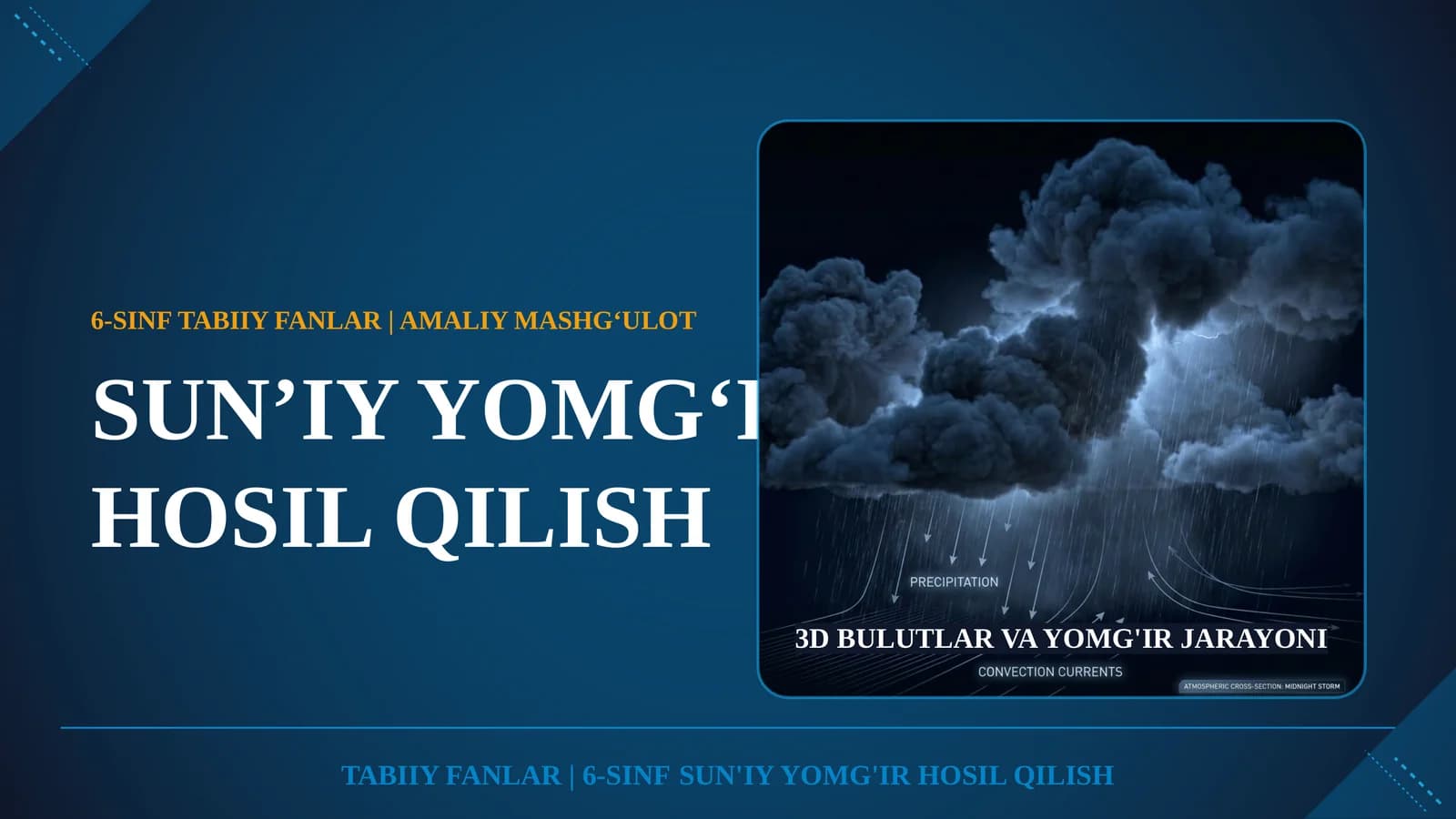 6-SINF TABIIY FANLAR | AMALIY MASHG‘ULOT