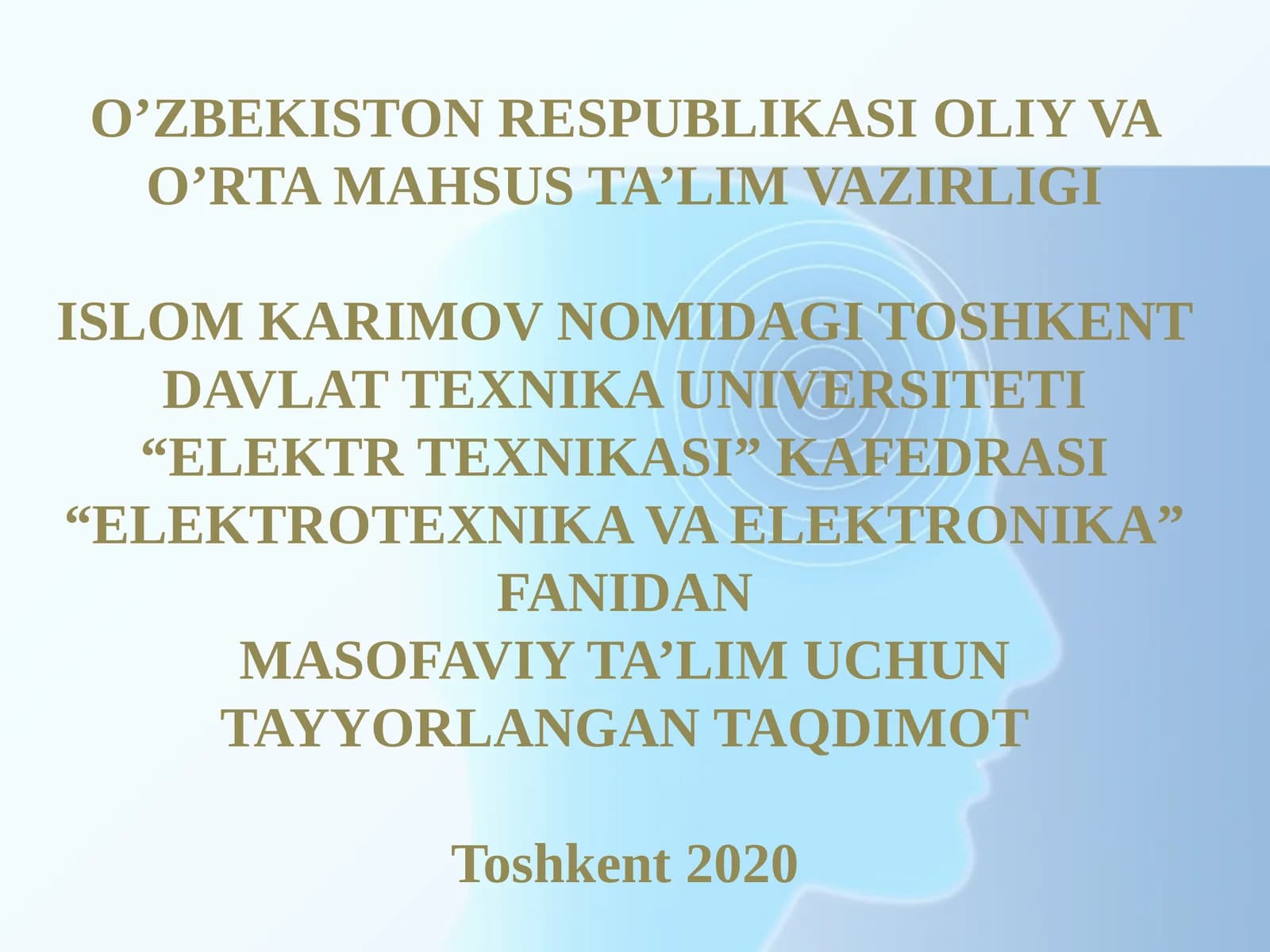 MURAKKAB ELЕKTR ZANJIRLARINI HISOBLASH