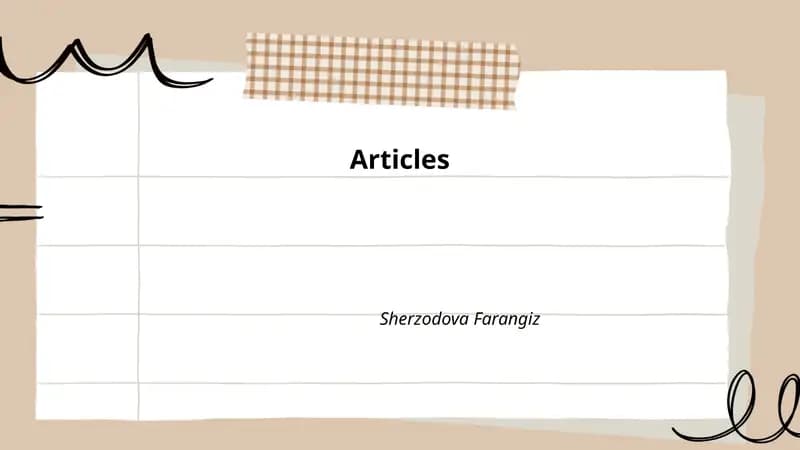 Articles