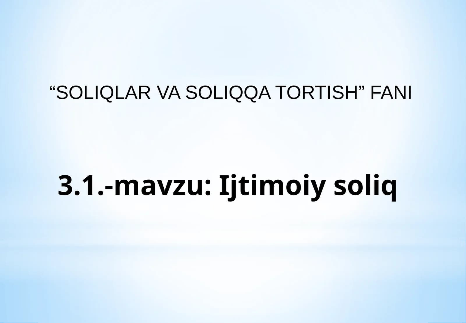 Ijtimoiy soliq