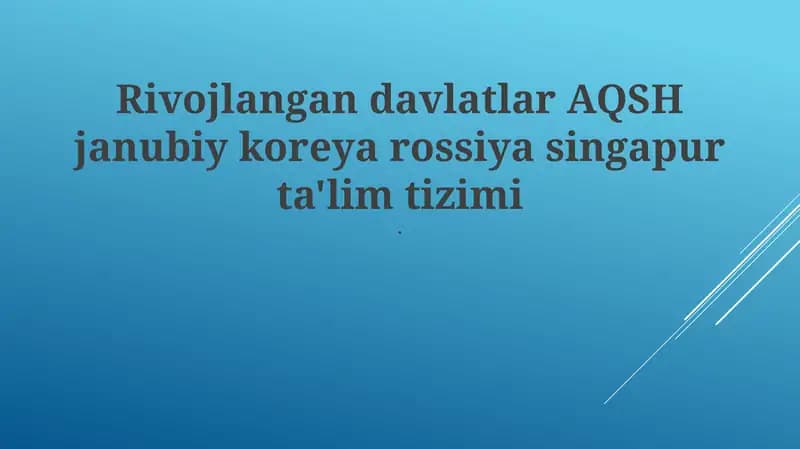 Baholash va baholanish usullari