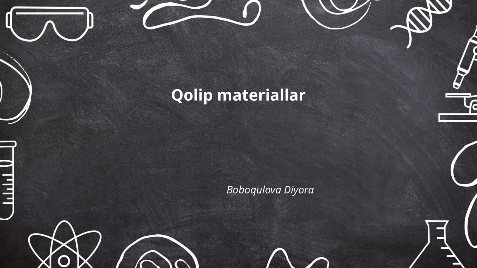 Qolip materiallar