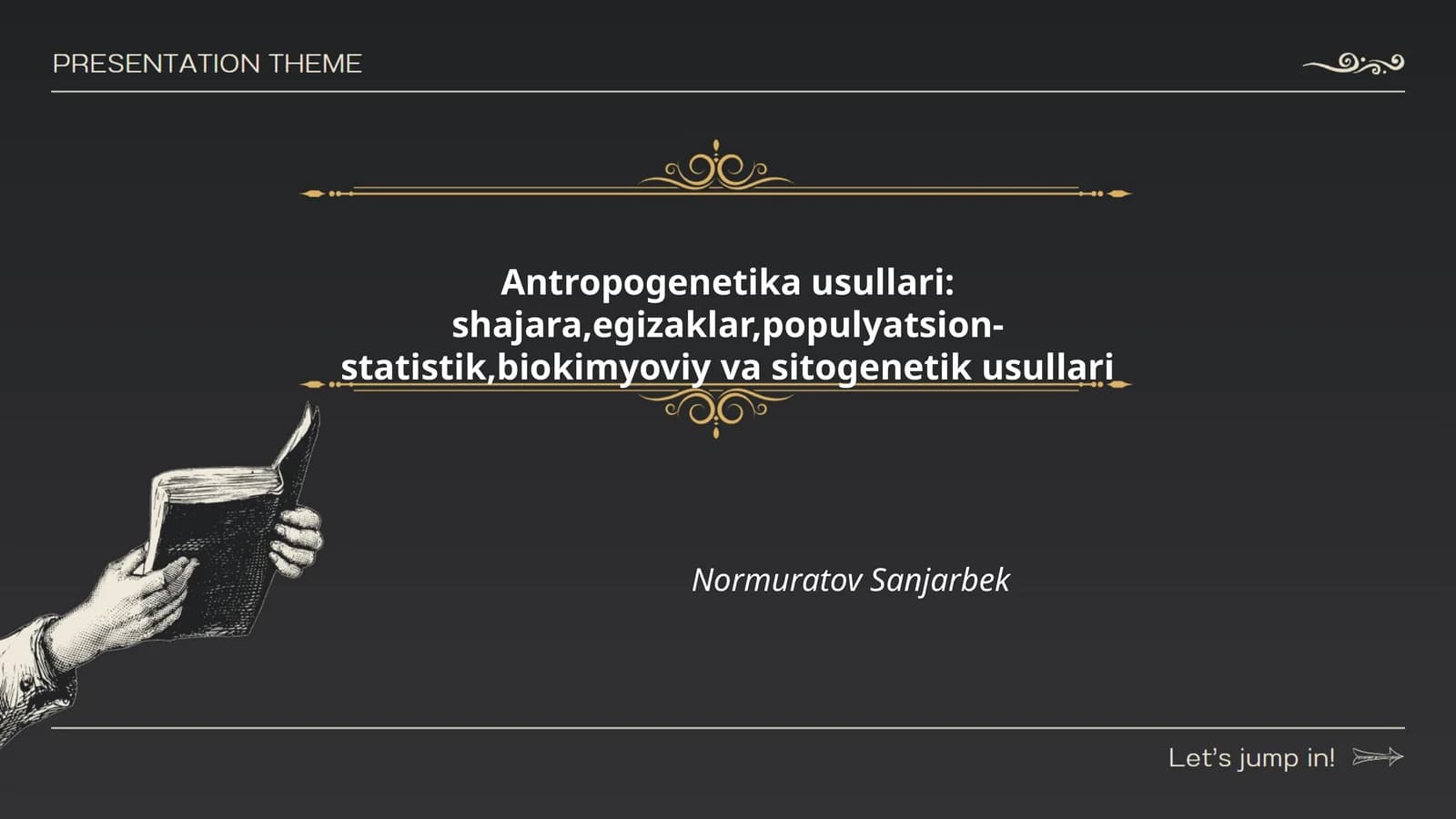 Antropogenetika usullari