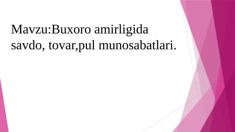 Buxoroamirligida