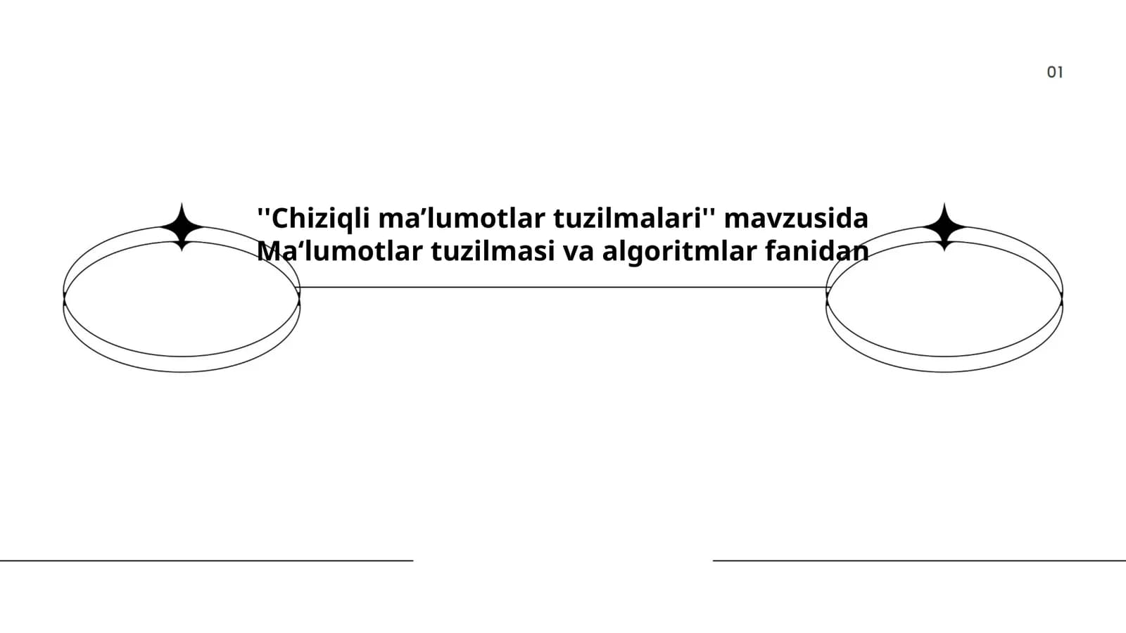 Chiziqli ma’lumotlar tuzilmalari