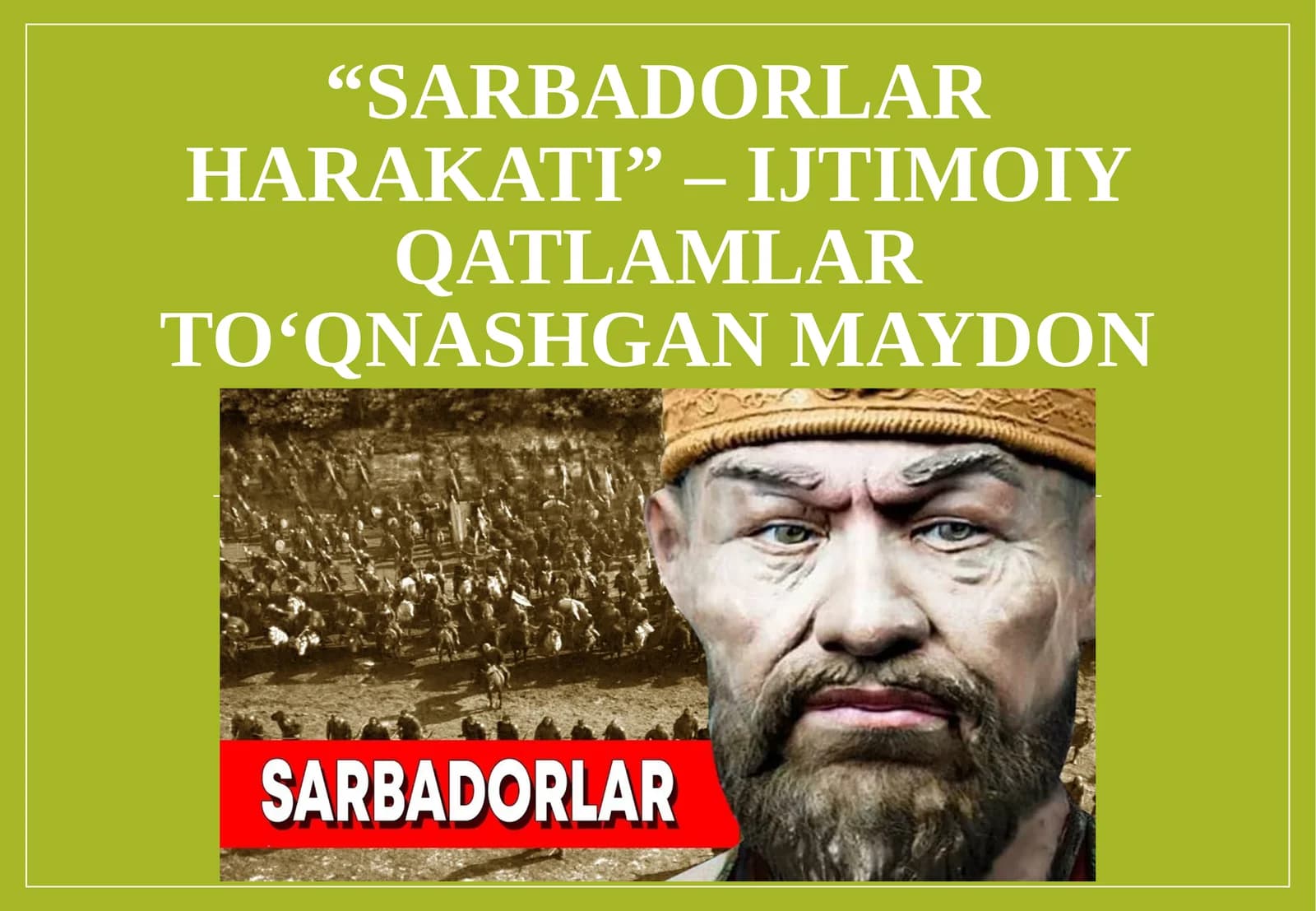 Sarbadorlar harakati