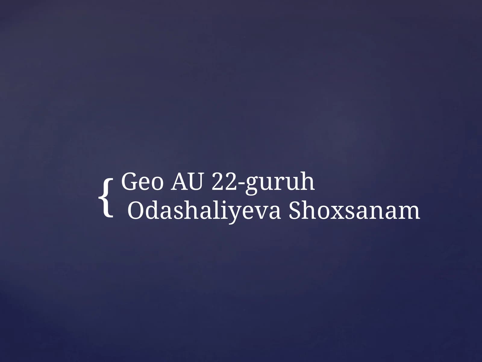 “O‘zbekistoniqlimi”mavzusini o‘rganish metodikasi