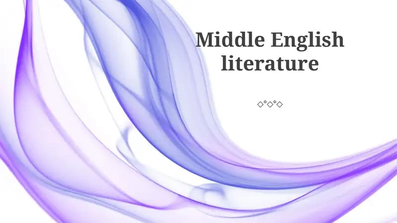 Middle English Literature